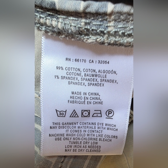 Pilcro and Letterpress women’s khaki /beige cotton pants, size 29 - Picture 11 of 11